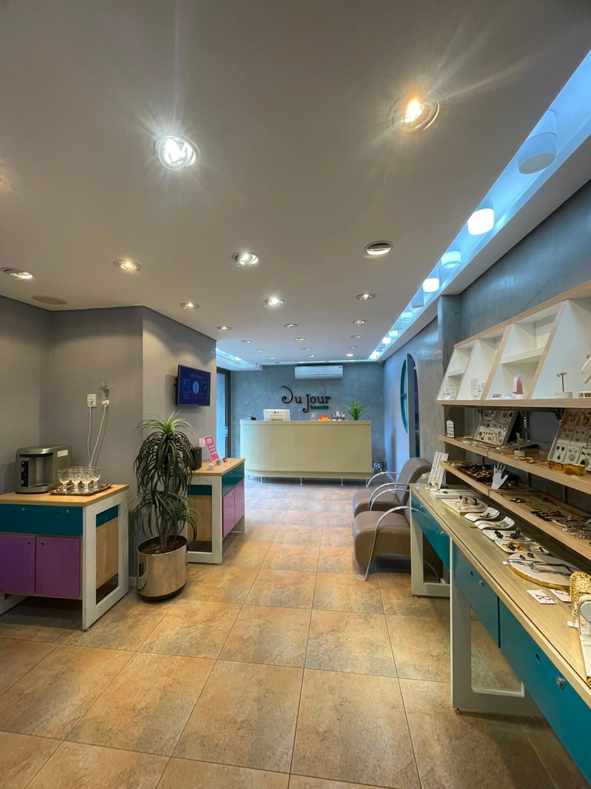 Interior da Du Jour Beauté